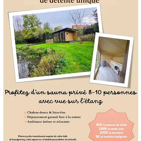 Un écrin de nature 14p - Bain Nordique - Sauna en option - Baby foot - Fléchettes - Pétanque